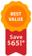 Best value, save $65