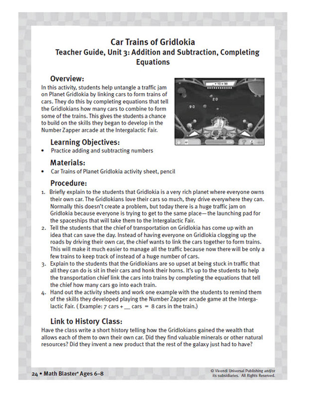 The Car Trains of Gridlokia – Addition and Subtraction Worksheet