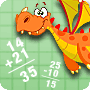 Math and the Dragon – Fun Math Worksheet for First Grade - Math Blaster