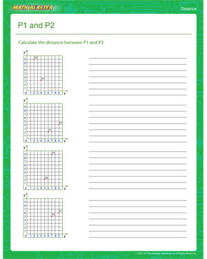 Free distance Worksheet