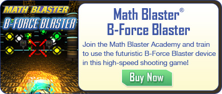 Math Blaster B-Force Blaster - Aplic. Divertido Matemática para Crianças